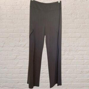 Marallis Collection charcoal gray Split Leg Pants M/M